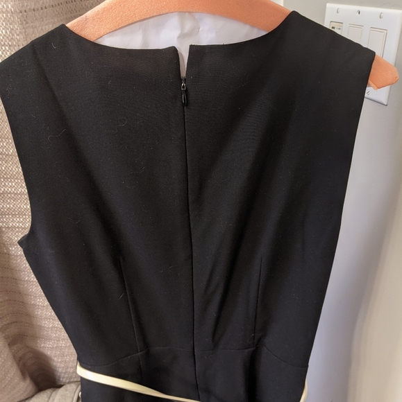 Calvin Klein black dress with belt - Picture 3 of 7